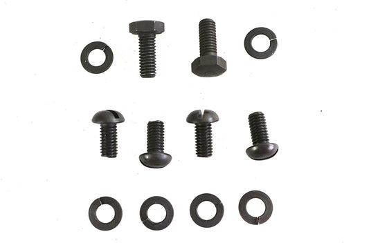 HARLEY Parkerized Distributor Screws Fits 1936-1940 EL,   1941-1965 FL,   1938-1948 UL,