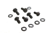 HARLEY Parkerized Distributor Screws Fits 1936-1940 EL,   1941-1965 FL,   1938-1948 UL,