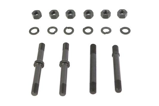 HARLEY Sprocket Cover Stud Nut Kit Parkerized Fits 1929-1973 G,   1929-1952 WL,