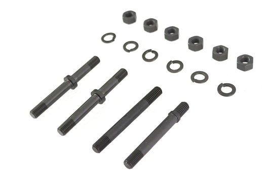 HARLEY Sprocket Cover Stud Nut Kit Parkerized Fits 1929-1973 G,   1929-1952 WL,