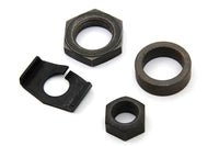 HARLEY Rear Axle Nut and Lock Kit Parkerized Fits 1941-1952 WL,