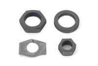 HARLEY Parkerized Rear Axle Nut and Lock Kit Fits 1936-1940 EL,   1941-1972 FL,   1971-1972 FX,   19