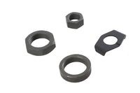HARLEY Parkerized Rear Axle Nut and Lock Kit Fits 1936-1940 EL,   1941-1972 FL,   1971-1972 FX,   19