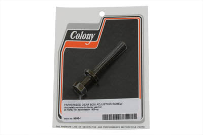 HARLEY Transmission Adjuster Screw Parkerized Fits 1936-1945 G,   1936-1945 WL,