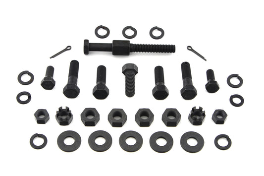 HARLEY Transmission Mount Kit Parkerized Fits 1936-1940 EL,   1937-1948 UL,   1941-1964 FL,