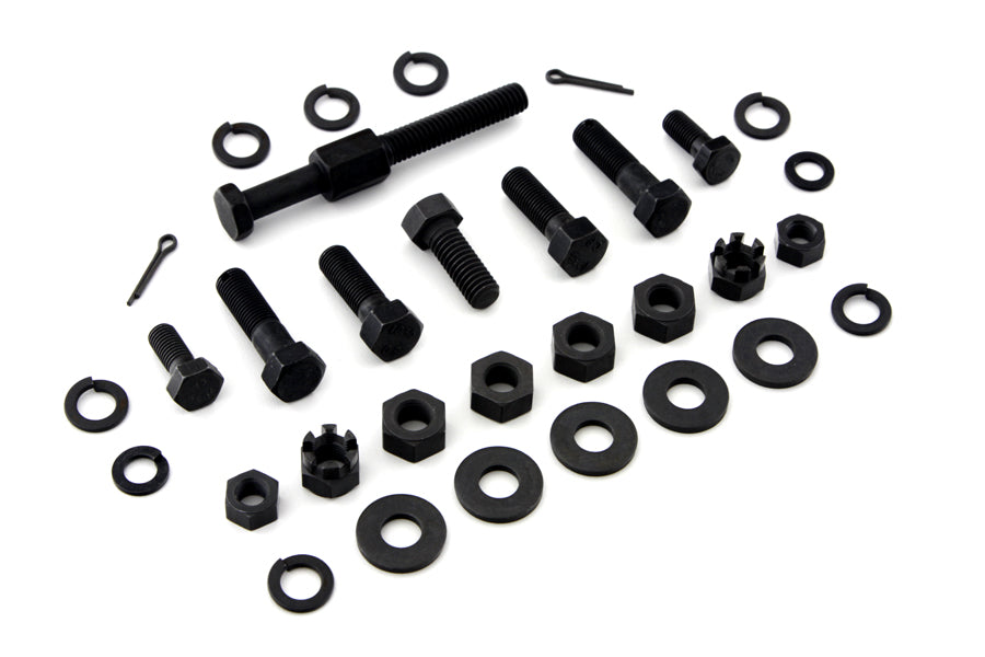 HARLEY Transmission Mount Kit Parkerized Fits 1936-1940 EL,   1937-1948 UL,   1941-1964 FL,