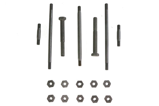 HARLEY Engine Case Kit Parkerized Fits 1937-1952 WL,   1937-1973 G,