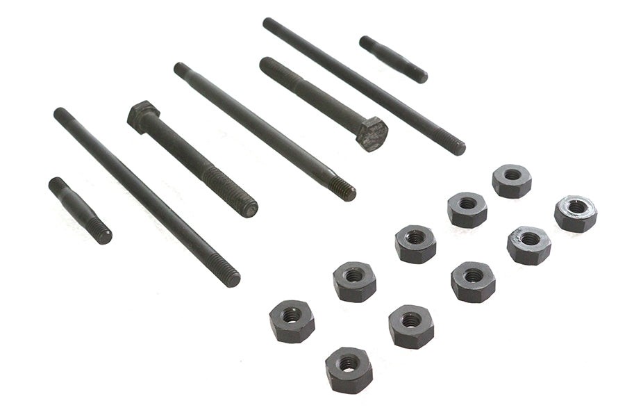 HARLEY Engine Case Kit Parkerized Fits 1937-1952 WL,   1937-1973 G,