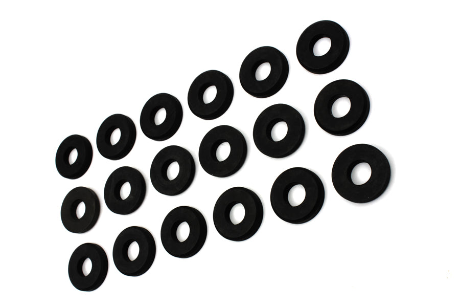 HARLEY Flathead Headbolt Washer Kit Parkerized Fits 1929-1952 WL,   1929-1973 G,   1937-1947 UL,