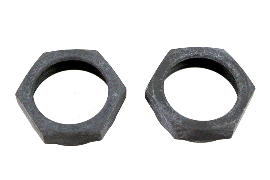 HARLEY Parkerized Manifold Nuts Fits 1937-1973 G,   1937-1952 WL,