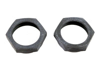 HARLEY Parkerized Manifold Nuts Fits 1937-1973 G,   1937-1952 WL,