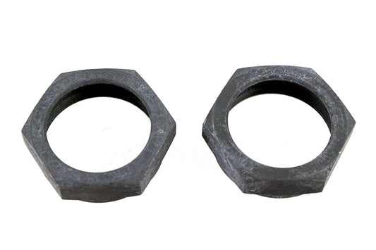 HARLEY Parkerized Manifold Nuts Fits 1937-1973 G,   1937-1952 WL,