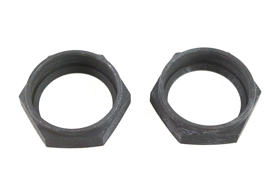 HARLEY Parkerized Manifold Nuts Fits 1937-1973 G,   1937-1952 WL,