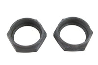 HARLEY Parkerized Manifold Nuts Fits 1937-1973 G,   1937-1952 WL,
