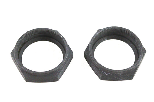 HARLEY Parkerized Manifold Nuts Fits 1937-1973 G,   1937-1952 WL,