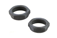 HARLEY Parkerized Manifold Nuts Fits 1937-1973 G,   1937-1952 WL,