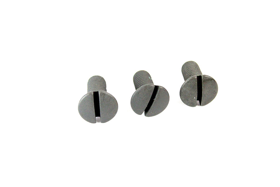 HARLEY Parkerized Oval Head Screw Kit Fits 1936-1940 EL,   1941-1951 FL,   1938-1948 UL,