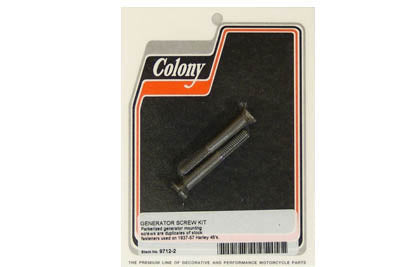 HARLEY Parkerized Generator Screw Kit Fits 1937-1957 G,   1937-1952 WL,