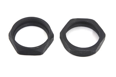 HARLEY Parkerized Manifold Nuts Fits 1940-1954 FL,   1940-1952 EL,   1953-1956 K,