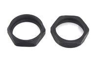 HARLEY Parkerized Manifold Nuts Fits 1940-1954 FL,   1940-1952 EL,   1953-1956 K,