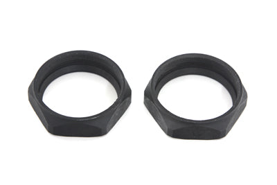 HARLEY Parkerized Manifold Nuts Fits 1941-1954 FL,   1940-1952 EL,   1953-1956 K,