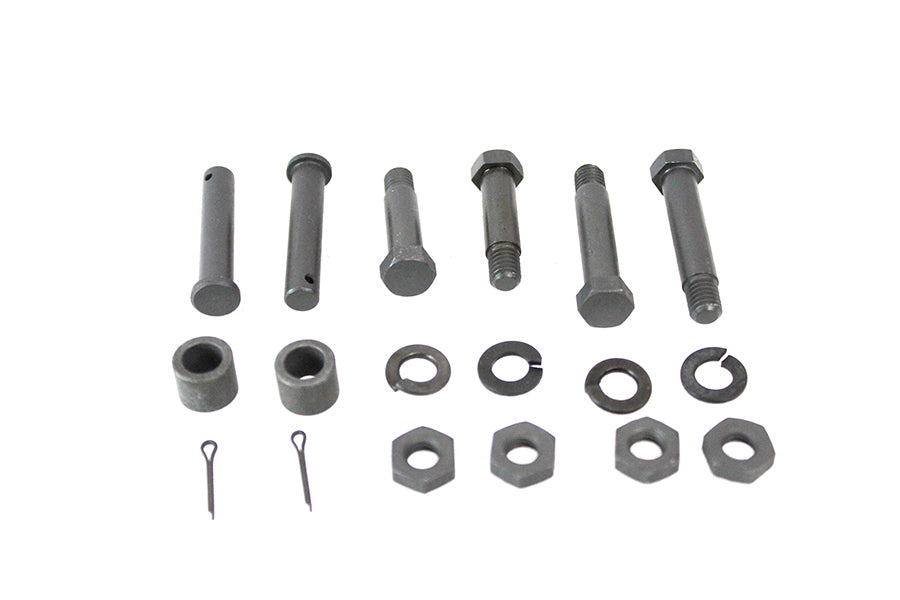 HARLEY Parkerized Footboard Hinge Bolt Kit Fits 1936-1940 EL,   1941-1964 FL,   1936-1948 UL,   1929