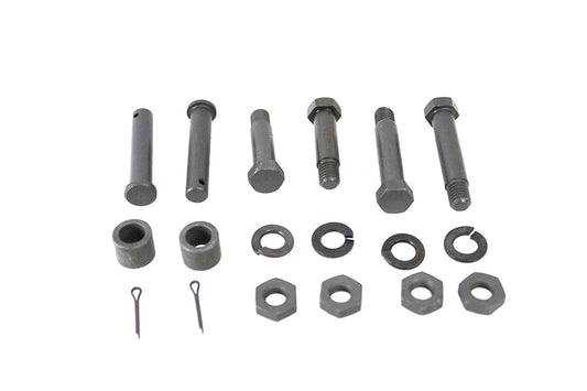 HARLEY Parkerized Footboard Hinge Bolt Kit Fits 1936-1940 EL,   1941-1964 FL,   1936-1948 UL,   1929