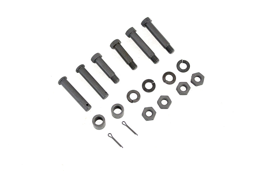 HARLEY Parkerized Footboard Hinge Bolt Kit Fits 1936-1940 EL,   1941-1964 FL,   1936-1948 UL,   1929