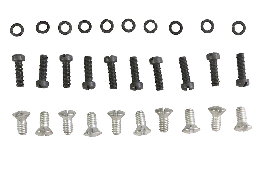 HARLEY Primary Cover Screw Kit Fits 1936-1940 EL,   1941-1964 FL,   1937-1948 UL,