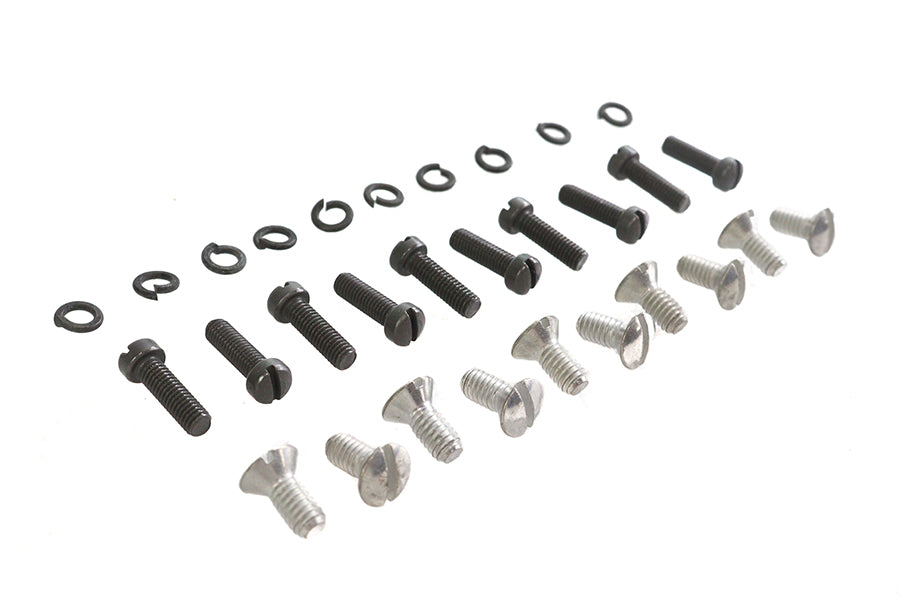 HARLEY Primary Cover Screw Kit Fits 1936-1940 EL,   1941-1964 FL,   1937-1948 UL,