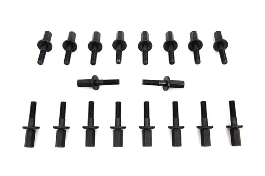 HARLEY Parkerized Headbolt Kit Fits 1936-1948 U,