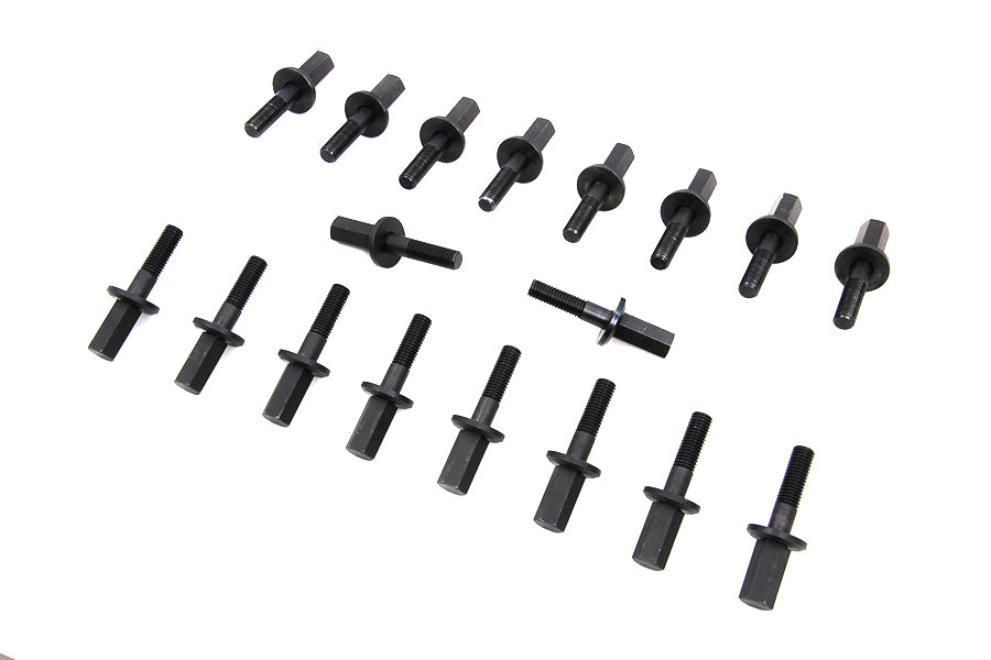 HARLEY Parkerized Headbolt Kit Fits 1936-1948 U,