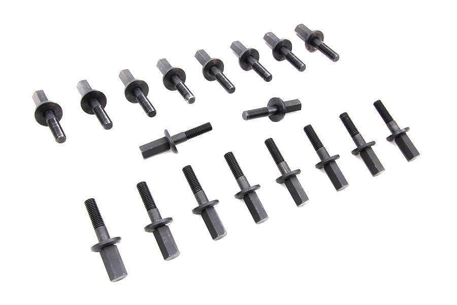 HARLEY Parkerized Headbolt Kit Fits 1936-1948 U,