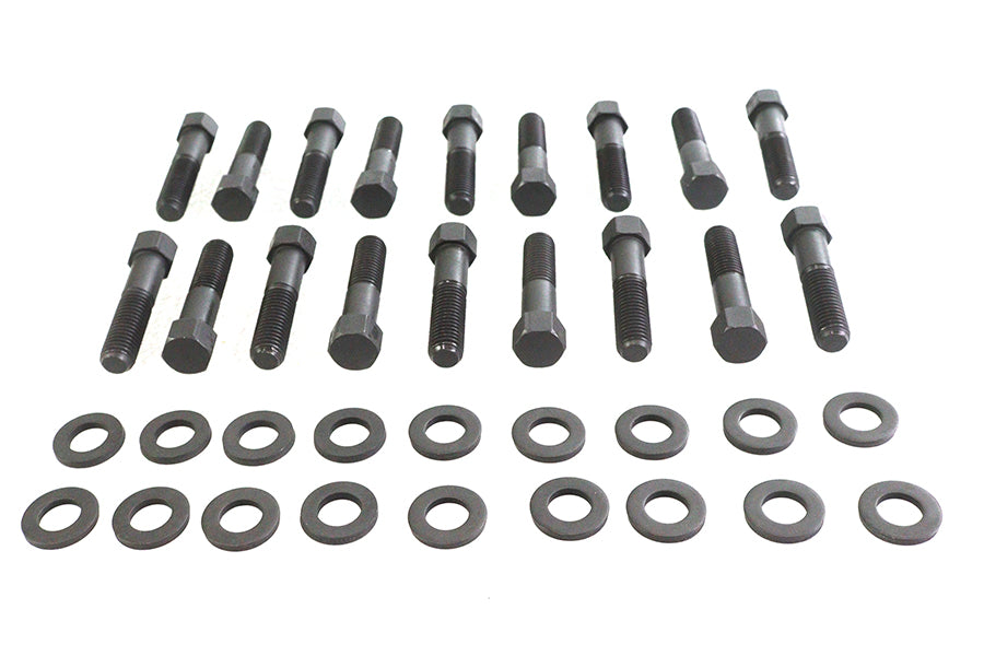 HARLEY Parkerized Headbolt Kit Fits 1929-1952 WL,   1929-1973 G,   1937-1948 UL,