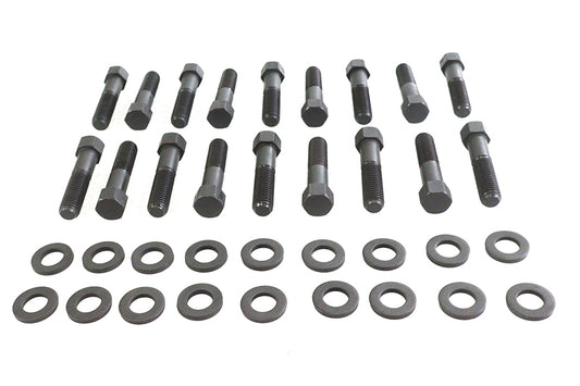 HARLEY Parkerized Headbolt Kit Fits 1929-1952 WL,   1929-1973 G,   1937-1948 UL,