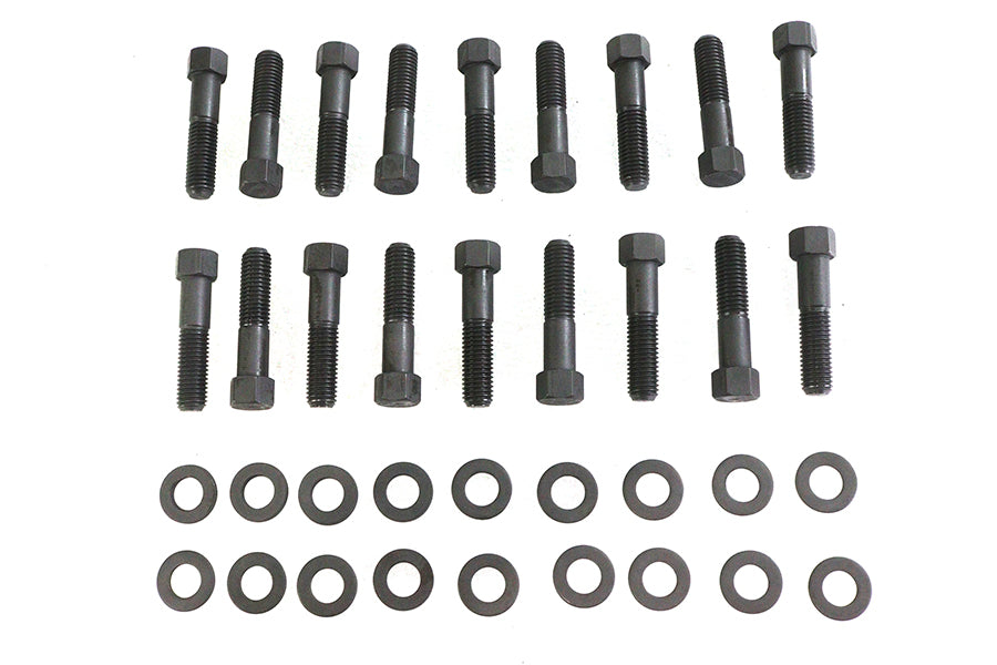 HARLEY Parkerized Headbolt Kit Fits 1929-1952 WL,   1929-1973 G,   1937-1948 UL,