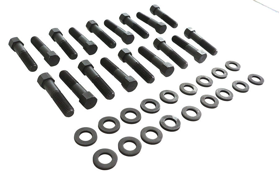 HARLEY Parkerized Headbolt Kit Fits 1929-1952 WL,   1929-1973 G,   1937-1948 UL,