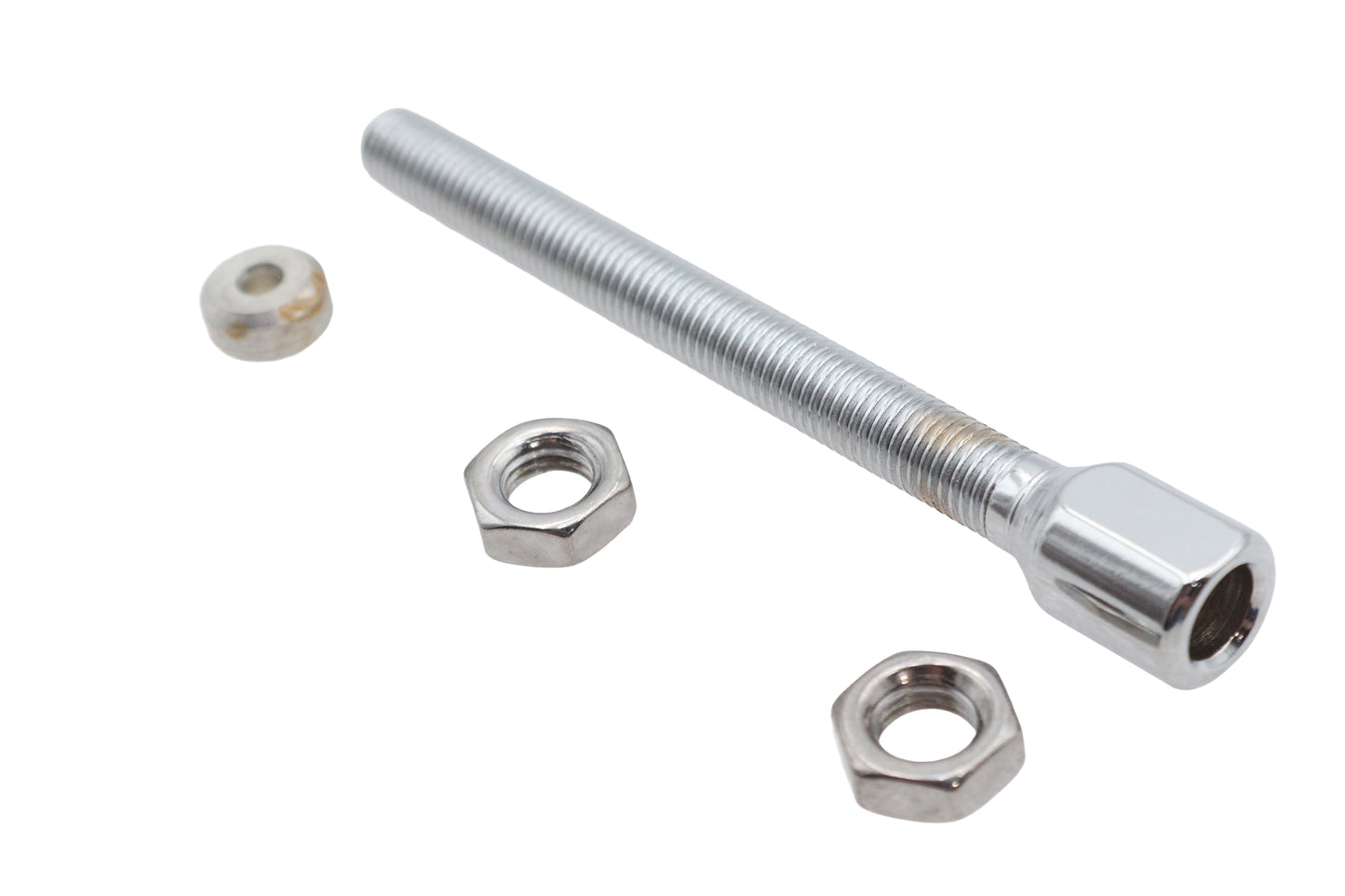 HARLEY Chrome Front Brake Cable Adjuster Fits 1950-1971 FL,   1957-1972 XL,   1971-1972 FX,   1952-1