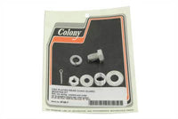 HARLEY Rear Chain Guard Mount Kit Cadmium Fits 1936-1952 WL,