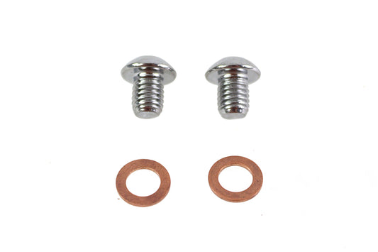 HARLEY 41mm Fork Slider Drain Screw Fits 1976-1984 FL,   1979-UP FLT,   1984-2005 FXST,   1986-2005