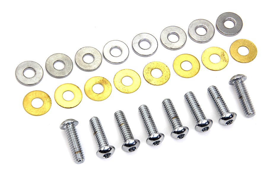 HARLEY Rocker Box Cover Screw Kit Fits 1984-1998 FLST,   1984-1998 FXST,   1986-1998 FLST,   1984-19