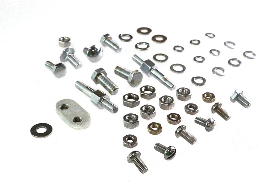 HARLEY Rear Fender Chrome Mount Kit Fits 1929-1952 WL,