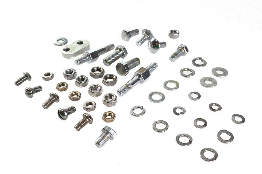 HARLEY Rear Fender Chrome Mount Kit Fits 1929-1952 WL,