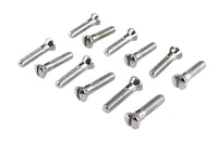 HARLEY Cam Cover Screw Kit Chrome Fits 1936-1940 EL,   1941-1969 FL,