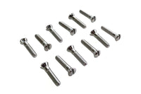 HARLEY Cam Cover Screw Kit Chrome Fits 1936-1940 EL,   1941-1969 FL,