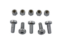 HARLEY Rear Disc Bolt and Nut Kit Chrome Fits 1992-2017 FXD,   1992-UP FXST,   1992-UP FLST,   1992-