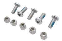 HARLEY Rear Disc Bolt and Nut Kit Chrome Fits 1992-2017 FXD,   1992-UP FXST,   1992-UP FLST,   1992-