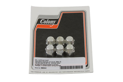 HARLEY Oil Line Nipple Cap Fits 1941-1964 FL,   1938-1948 UL,   1936-1940 EL,   1915-1926 J,