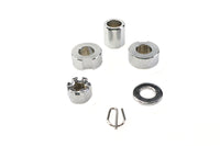 HARLEY Rear Axle Spacer Kit Chrome Fits 1987-UP FXST, Rear Fitment
