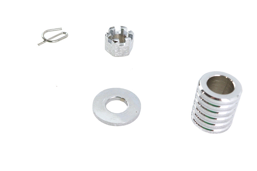 HARLEY Rear Axle Spacer Kit Chrome Fits 1991-1999 FXD,